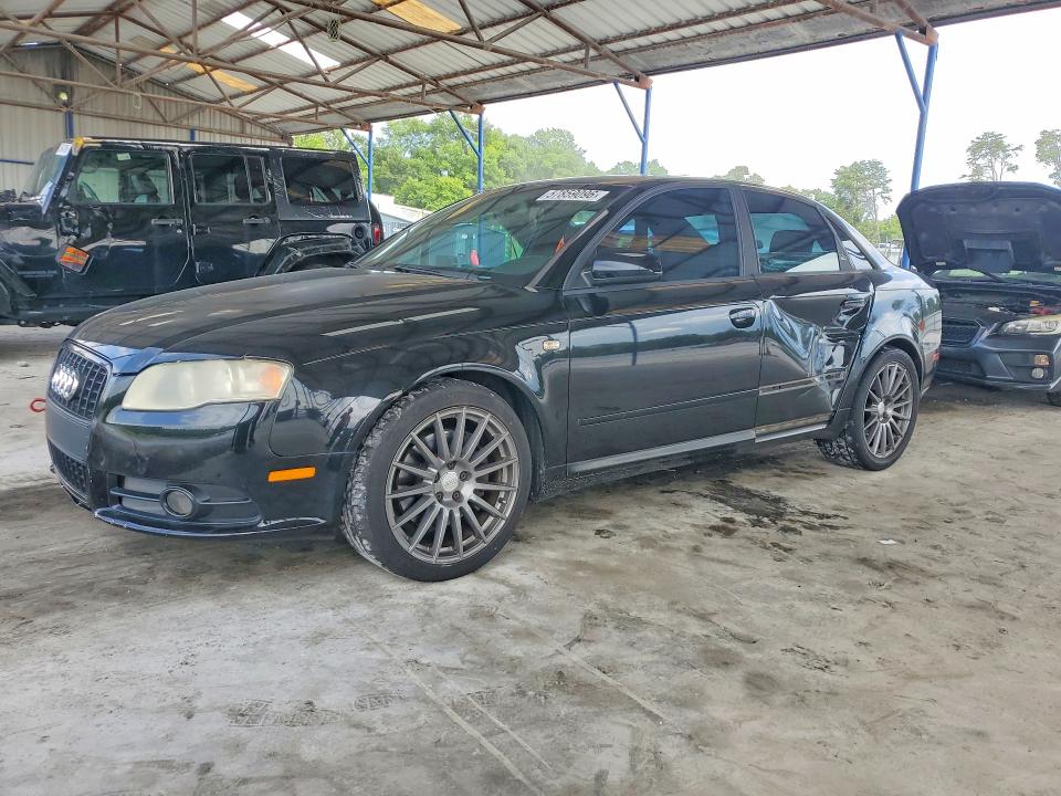 2007 Audi A4 VIN WAUBF78E17A017343 COPART salvage auction — SIDE, GA - CERT OF TITLE-SALVAGE (P), sold $400 on 2026-07-16 (photo 1)