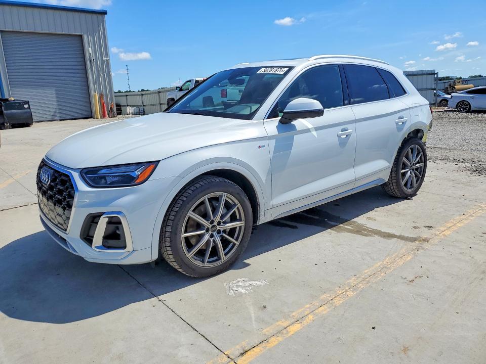 2021 Audi Q5 VIN WA1E2AFY5M2124031 COPART salvage auction — REAR END, Ky - Cert Of Title-Salvage, sold $18,600 on 2026-07-16 (photo 1)