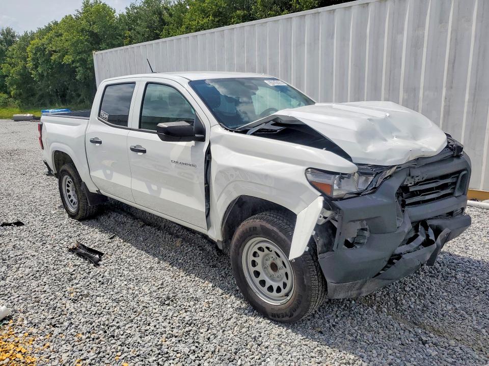 2025 Chevrolet Colorado VIN 1GCPSBEK4S1158790 COPART salvage auction — FRONT END, TX - CERTIFICATE OF TITLE, sold $9,700 on 2026-07-09 (photo 4)