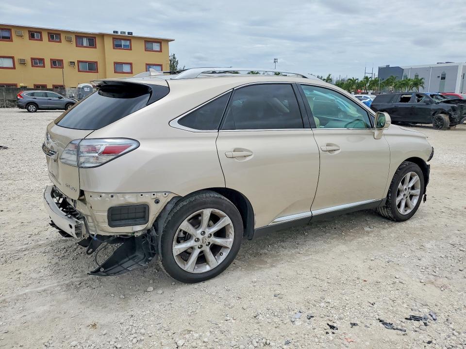 2012 Lexus VIN 2T2ZK1BA3CC074628 COPART salvage auction — WATER/FLOOD, Fl - Cert Of Title-Slvg Rebld Flood, sold $3,900 on 2026-07-04 (photo 3)