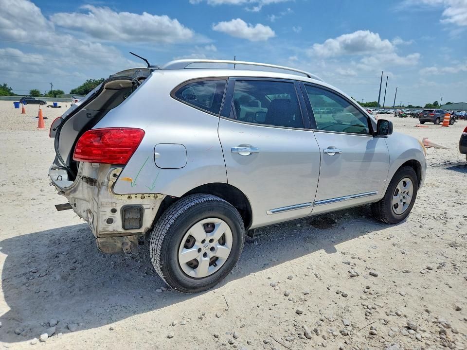 2014 Nissan Rogue VIN JN8AS5MT3EW619362 COPART salvage auction — REAR END, Tx - Salvage Vehicle Title, sold $525 on 2026-07-09 (photo 3)