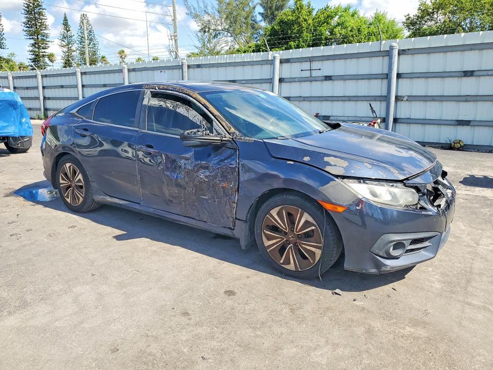 2017 Honda Civic VIN 19XFC1F79HE021105 COPART salvage auction — MECHANICAL, Fl - Certificate Of Title (P), sold $4,500 on 2026-07-28 (photo 4)