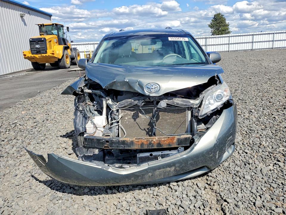 2012 Toyota VIN 5TDKK3DC0CS205599 COPART salvage auction — FRONT END, Wa - Bill Of Sale, sold $725 on 2026-07-08 (photo 5)
