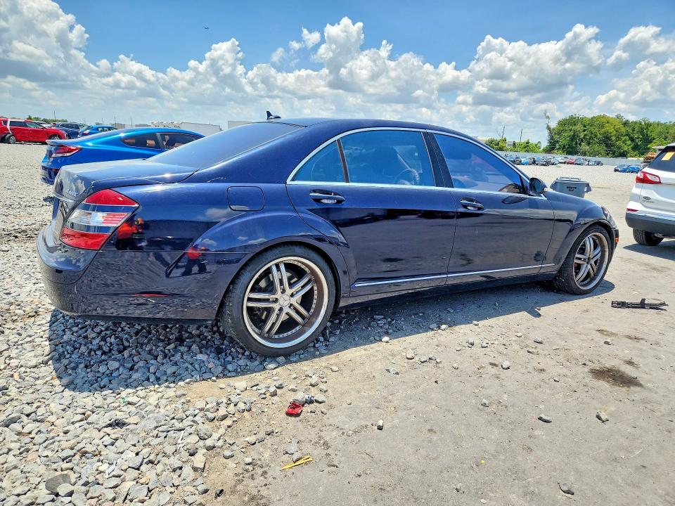 2008 Mercedes-benz S class VIN WDDNG86X18A229643 COPART salvage auction — FRONT END, Fl - Certificate Of Title, sold $750 on 2026-07-22 (photo 3)