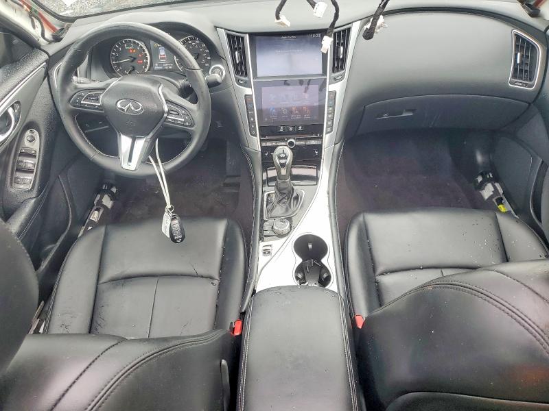 2021 Infiniti VIN JN1EV7BR2MM755213 COPART salvage auction — ROOF, Md - Cert Of Salvage < 75% Damage, sold $9,600 on 2026-07-20 (photo 8)