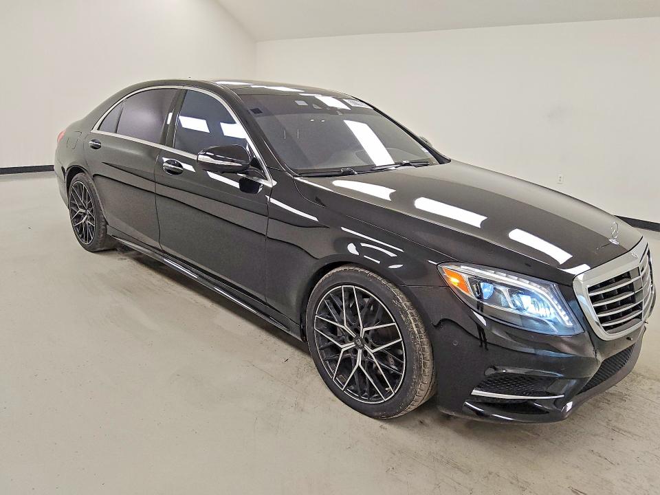 2017 Mercedes-benz S class VIN WDDUG8CB3HA313337 COPART salvage auction — MINOR DENT/SCRATCHES, TX - CERTIFICATE OF TITLE, sold $10,300 on 2026-07-21 (photo 4)