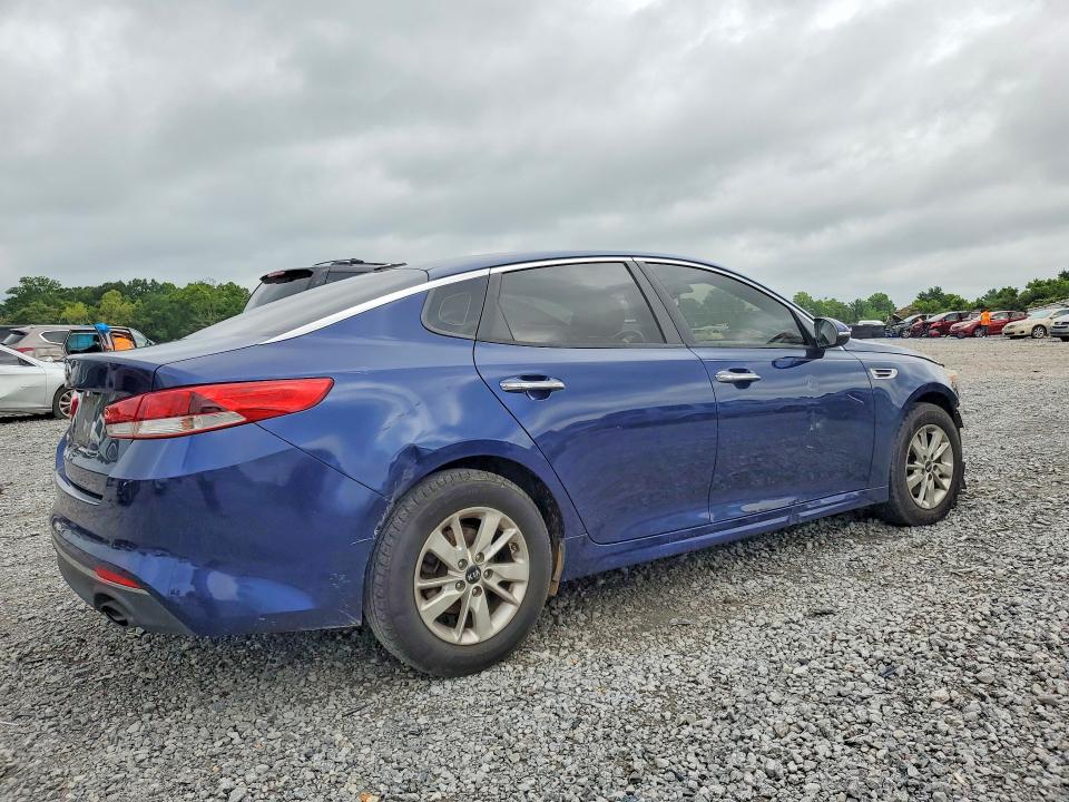 2017 Kia Optima VIN 5XXGT4L39HG158334 COPART salvage auction — FRONT END, Al - Cert Of Title-Salvage Title, sold $825 on 2026-07-14 (photo 3)