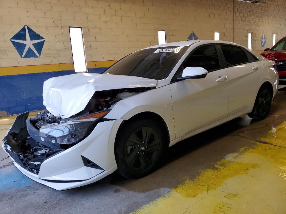 2023 Hyundai Elantra VIN KMHLM4AJ9PU039703 COPART salvage auction — FRONT END, Wv - Certificate Of Title, sold $2,100 on 2026-07-07 (photo 1)
