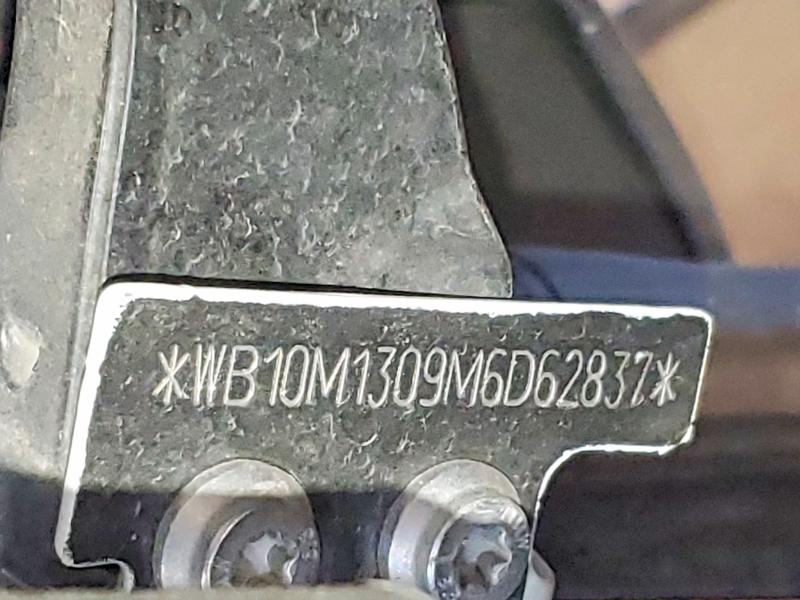 2021 BMW R 1250 VIN WB10M1309M6D62837 COPART salvage auction — FRONT END, ON - PERMIT IRREPAIRABLE, sold $10,100 on 2026-07-14 (photo 8)