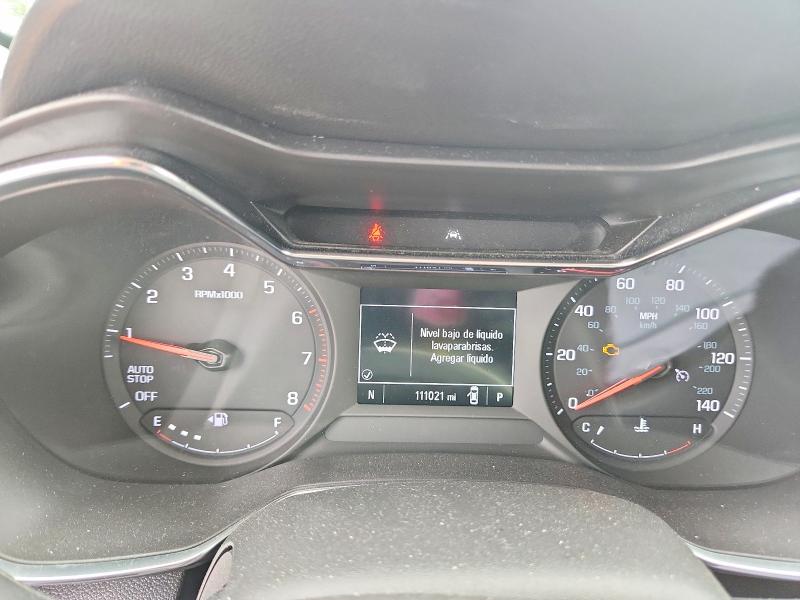 2021 Chevrolet VIN KL79MPSL0MB003337 COPART salvage auction — FRONT END, TX - SALVAGE VEHICLE TITLE (P), sold $125 on 2026-07-28 (photo 9)