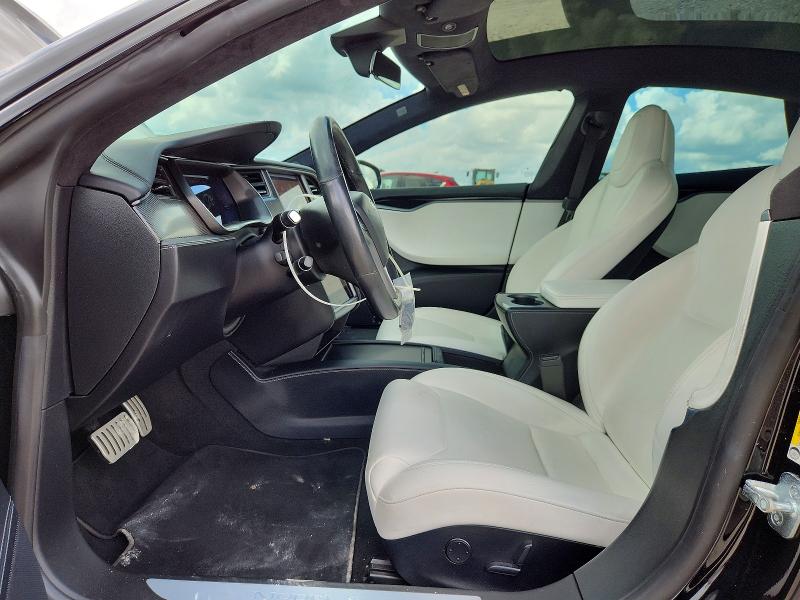 2020 Tesla Model s VIN 5YJSA1E41LF351058 COPART salvage auction — REAR END, Tx - Salvage Vehicle Title, sold $7,400 on 2026-07-30 (photo 7)