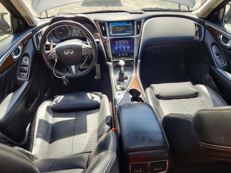 2014 Infiniti VIN JN1AV7AP3EM690484 COPART salvage auction — WATER/FLOOD, Fl - Cert Of Title-Slvg Rebld Flood, sold $700 on 2026-07-10 (photo 8)