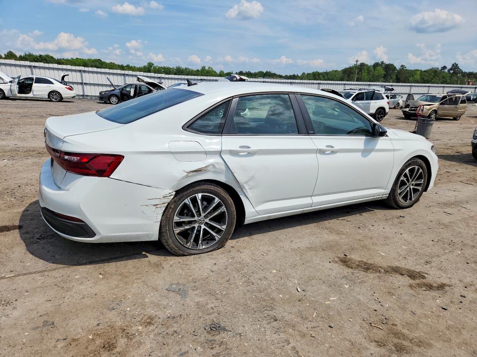 2025 Volkswagen Jetta VIN 3VWBX7BU9SM099377 COPART salvage auction — REAR END, Va - Cert Of Title - Salvage, sold $8,600 on 2026-07-22 (photo 3)