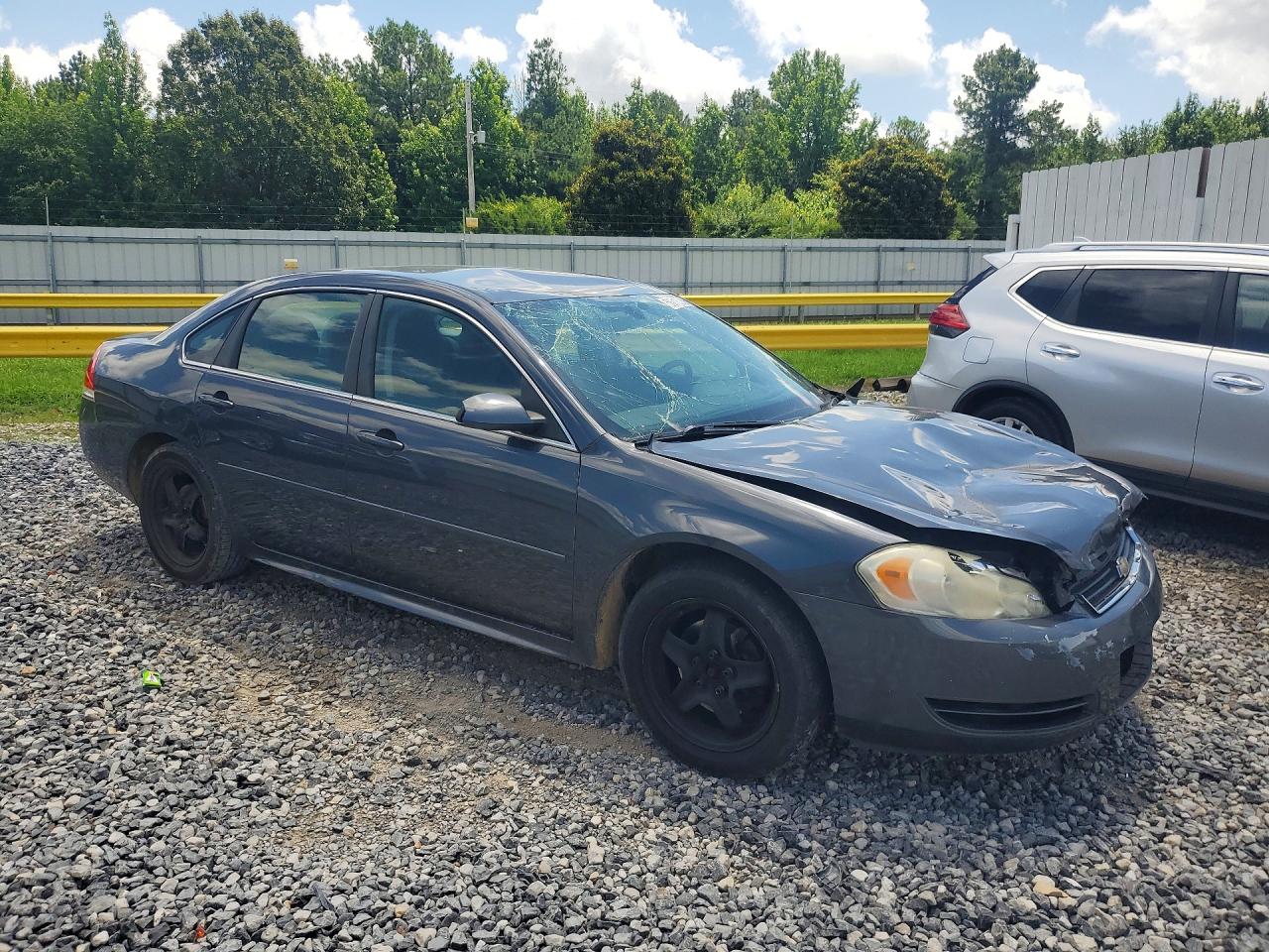 2011 Chevrolet Impala VIN 2G1WF5EK7B1203600 COPART salvage auction — Front End, TN - SALVAGE CERTIFICATE, sold $425 on 2026-07-09 (photo 4)