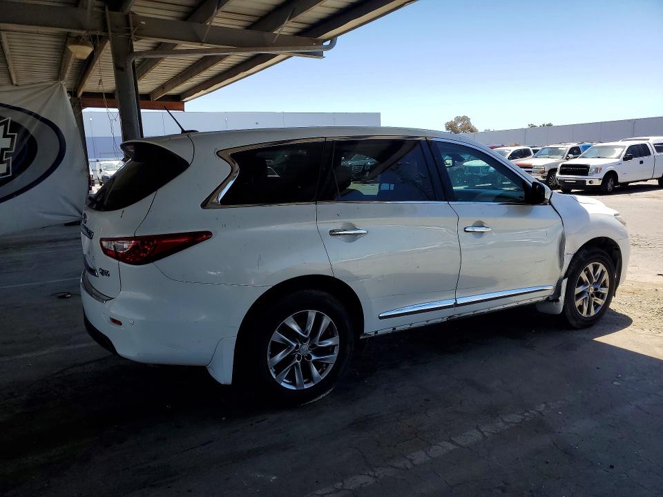 2014 Infiniti Qx60 VIN 5N1AL0MM0EC513050 COPART salvage auction — SIDE, Ca - Dis/Dlr/Exp Only Lien Papers, sold $425 on 2026-07-21 (photo 3)