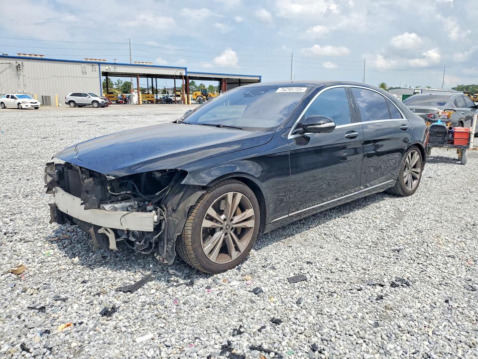 2018 Mercedes-benz S-klasse VIN WDDUG6GBXJA359025 COPART salvage auction — FRONT END, Fl - Cert Of Title Slvg Rebuildable, sold $9,300 on 2026-07-17 (photo 1)