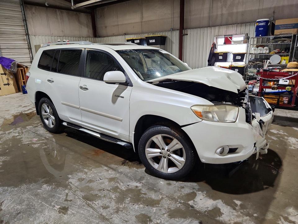 2008 Toyota Highlander VIN JTEDS42A882023563 COPART salvage auction — FRONT END, Ok - Cert Of Title-Salvage, sold $825 on 2026-07-15 (photo 4)