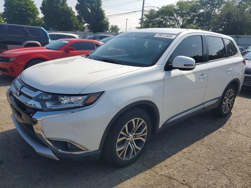 2016 Mitsubishi Outlander VIN JA4AD3A34GZ003566 COPART salvage auction — MECHANICAL, Oh - Certificate Of Title, sold $1,875 on 2026-07-10 (photo 1)