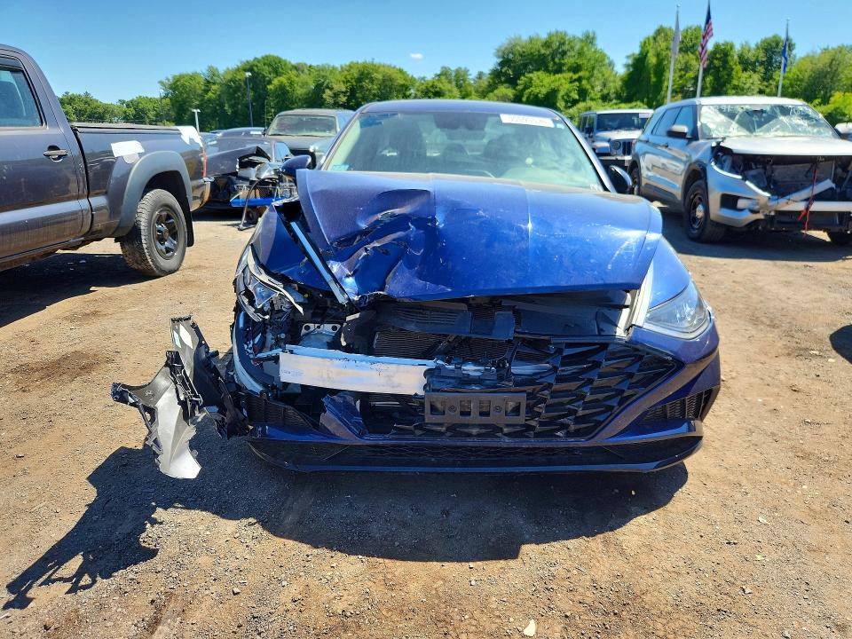 2021 Hyundai Sonata VIN 5NPEL4JA1MH099030 COPART salvage auction — FRONT END, Ma - Cert Of Title-Salvage, sold $3,300 on 2026-07-09 (photo 5)
