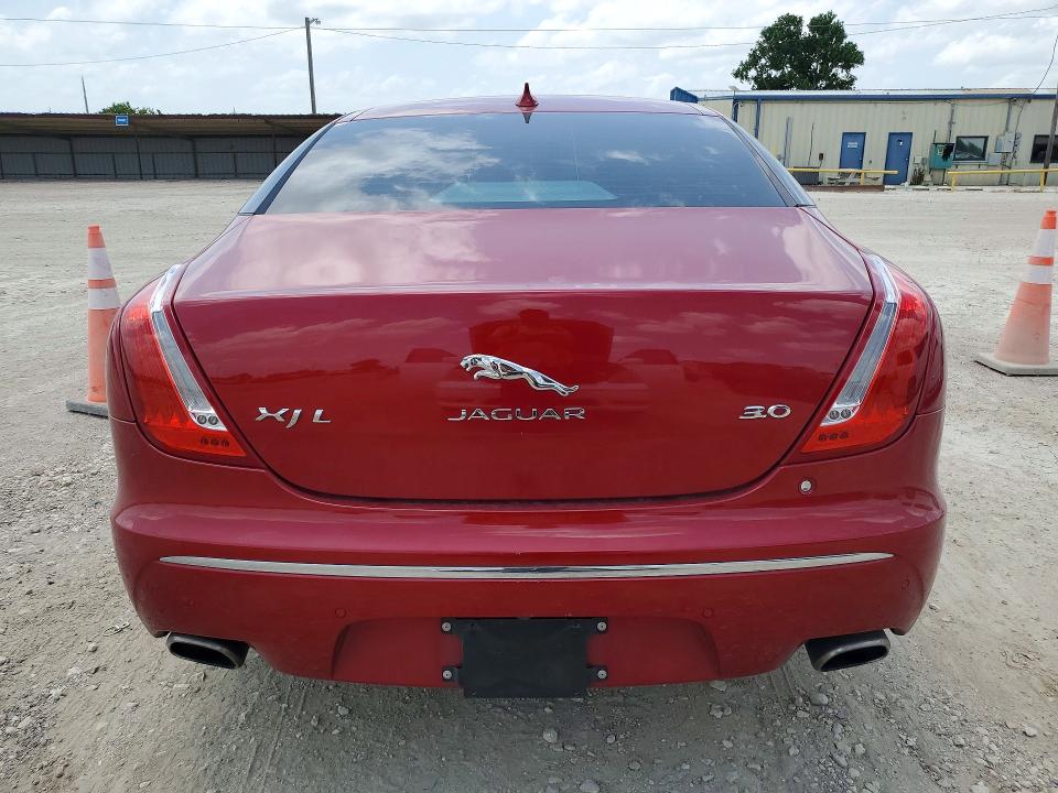 2015 Jaguar Xj VIN SAJWA2GZ8F8V86059 COPART salvage auction — FRONT END, Tx - Salvage Vehicle Title, sold $2,950 on 2026-07-29 (photo 6)