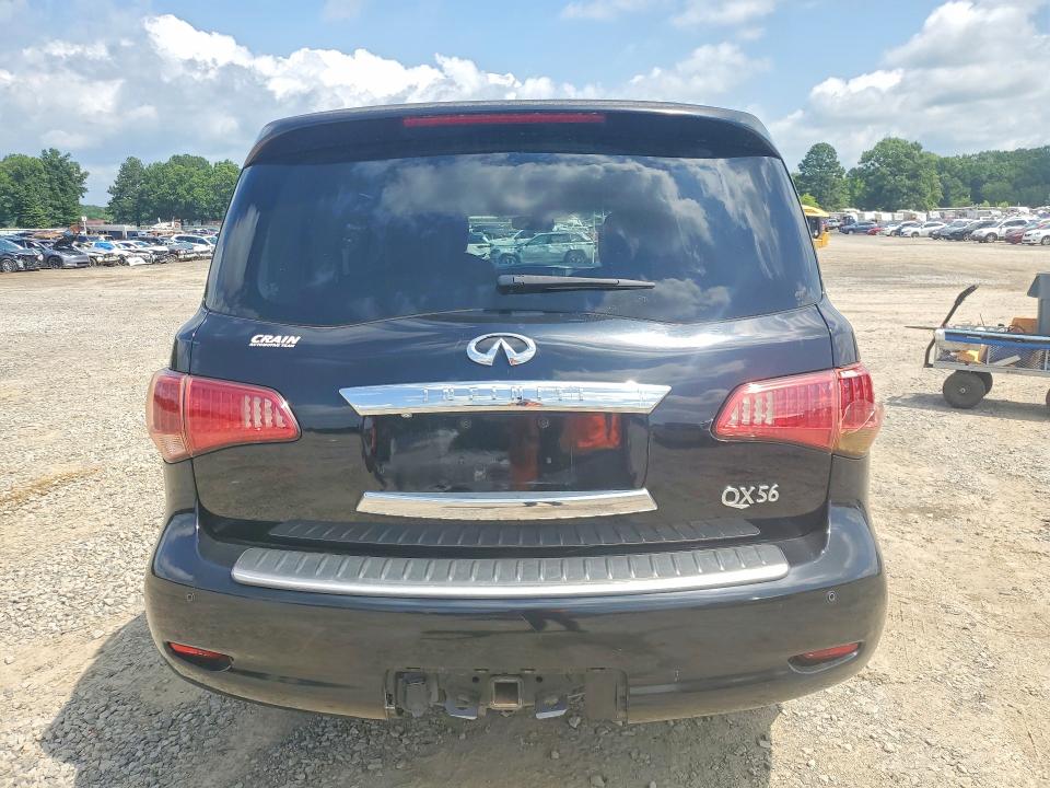 2012 Infiniti Qx56 VIN JN8AZ2NF2C9518585 COPART salvage auction — MINOR DENT/SCRATCHES, Ar - Certificate Of Title, sold $1,550 on 2026-07-08 (photo 6)