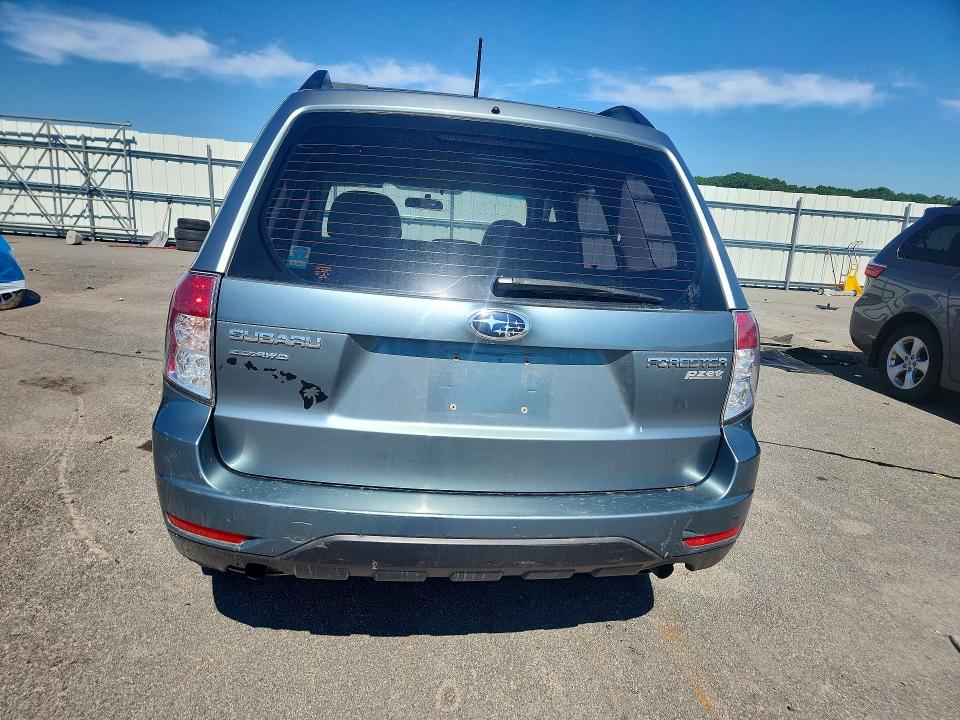 2010 Subaru Forester VIN JF2SH6BC6AH779811 COPART salvage auction — REAR END, MA - CERT OF TITLE-RECONSTRCTD COLL, sold $400 on 2026-07-15 (photo 6)
