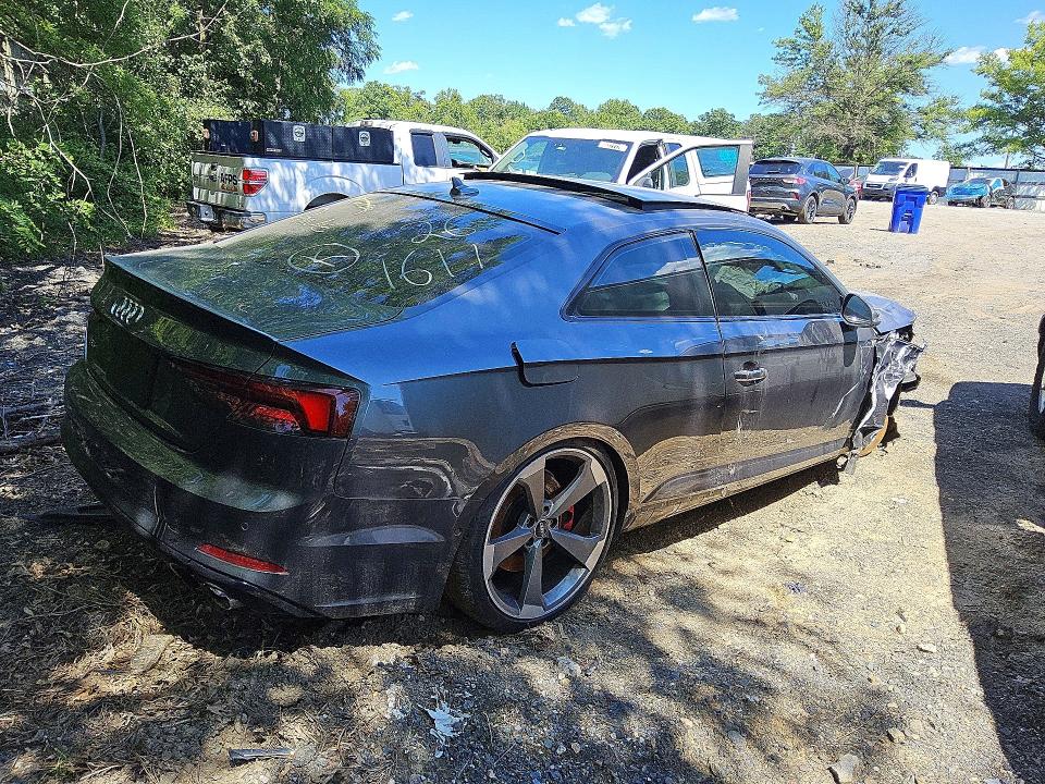 2019 Audi S5 VIN WAUR4AF51KA060304 COPART salvage auction — ALL OVER, WV - CERTIFICATE OF TITLE, sold $3,100 on 2026-07-14 (photo 3)