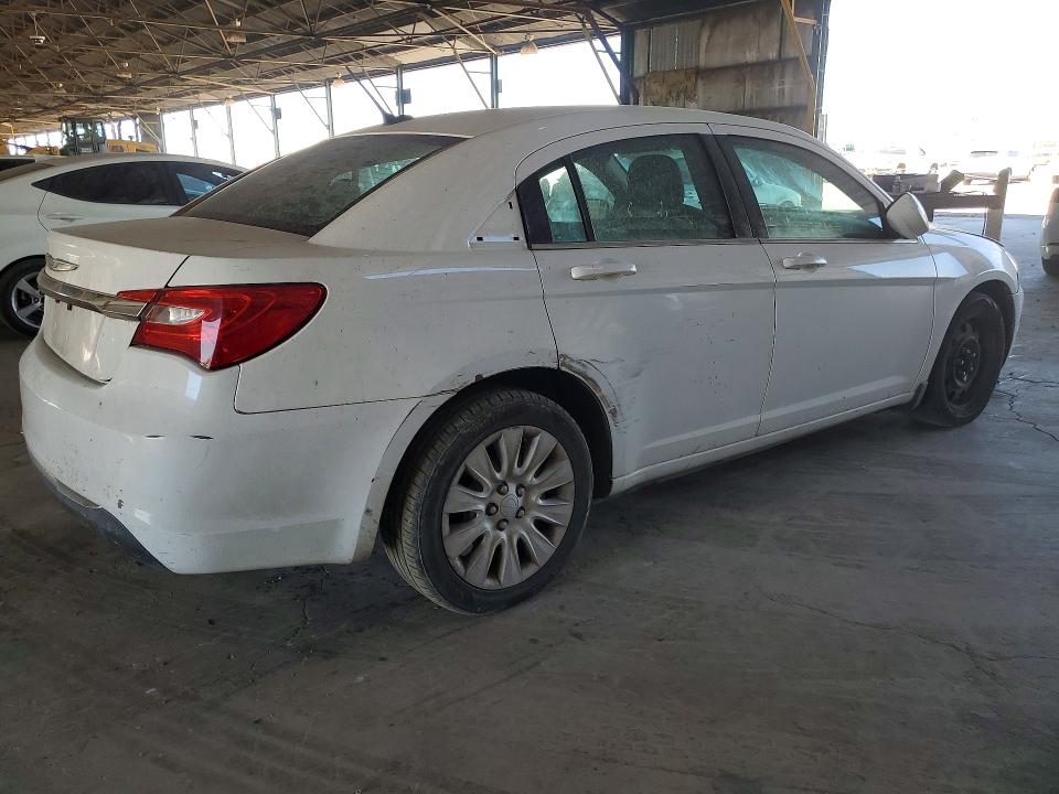 2014 Chrysler 200 VIN 1C3CCBAB3EN212759 COPART salvage auction — FRONT END, Az - Certificate Of Title (P), sold $475 on 2026-07-29 (photo 3)