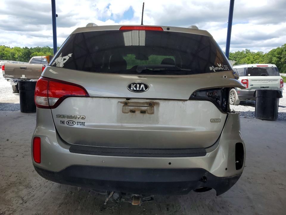 2014 Kia VIN 5XYKT4A63EG546397 COPART salvage auction — REAR END, Ga - Cert Of Title-Salvage, sold $625 on 2026-07-16 (photo 6)