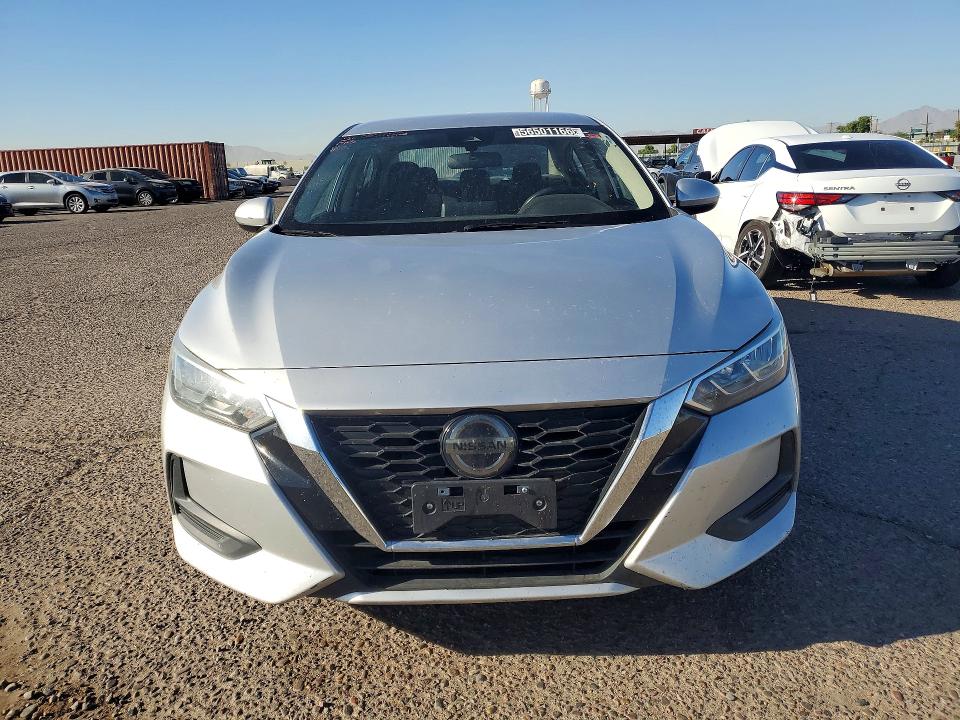 2021 Nissan Sentra VIN 3N1AB8CV9MY238531 COPART salvage auction — REAR END, Az - Cert Of Title - Salvage, sold $1,650 on 2026-08-03 (photo 5)