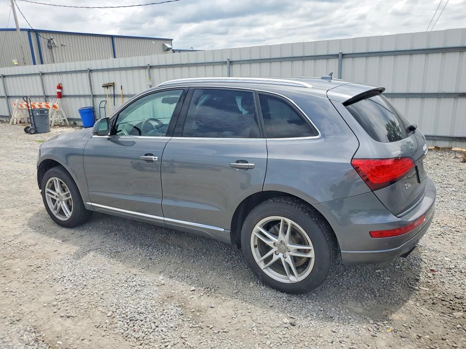 2015 Audi Q5 VIN WA1LFAFP5FA146882 COPART salvage auction — FRONT END, Nc - Salvage Certificate Of Title, sold $4,300 on 2026-08-12 (photo 2)