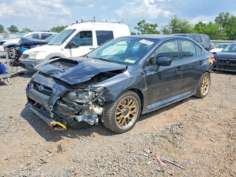 2017 Subaru Wrx VIN JF1VA1J61H9820418 COPART salvage auction — FRONT END, NJ - CERT OF TITLE-SALVAGE (P), sold $1,350 on 2026-07-24 (photo 1)