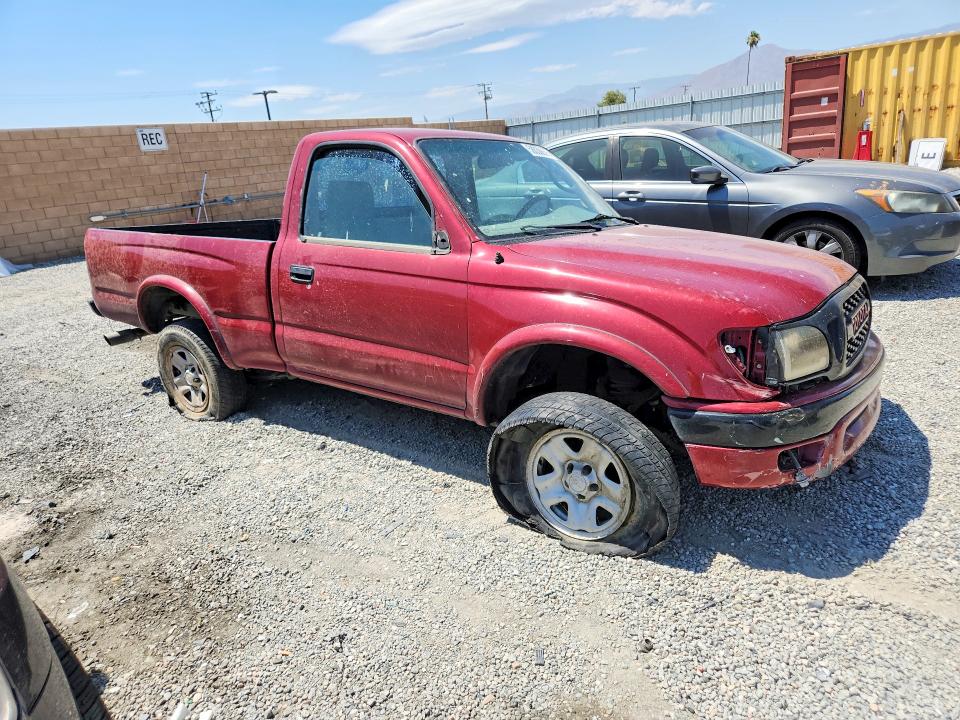 2004 Toyota Tacoma VIN 5TENL42N64Z402222 COPART salvage auction — FRONT END, Ca - Salvage Certificate, sold $975 on 2026-07-08 (photo 4)