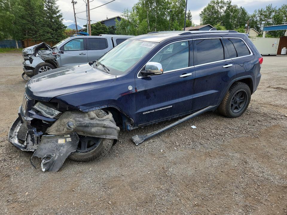 2014 Jeep VIN 1C4RJFBM9EC319975 COPART salvage auction — FRONT END, Ak - Bill Of Sale- Salvage, sold $425 on 2026-08-04 (photo 1)