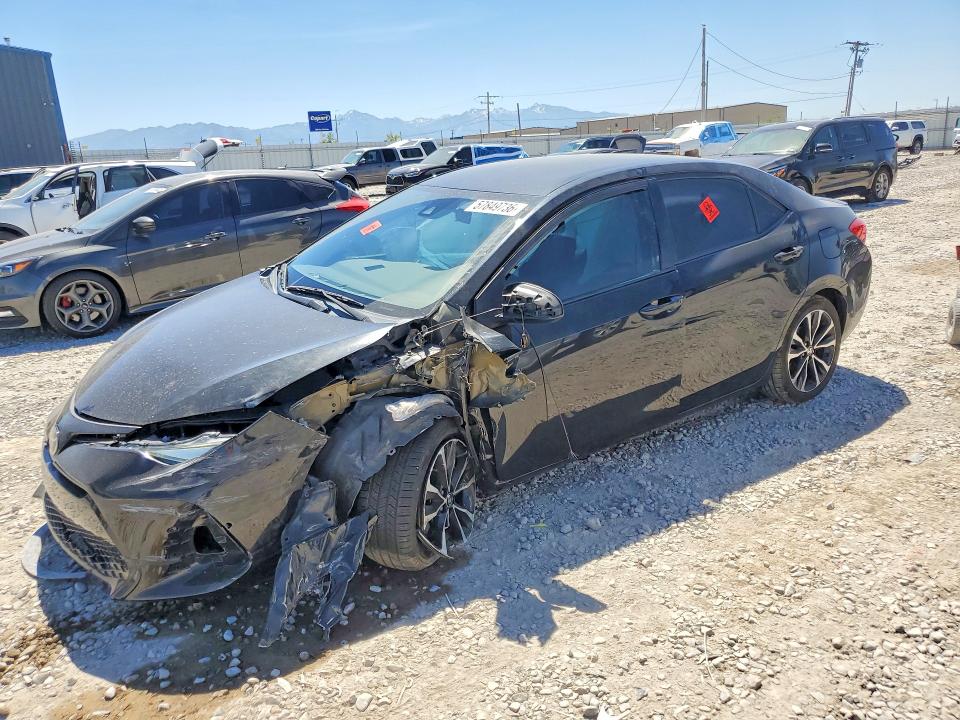 2017 Toyota Corolla VIN 2T1BURHE3HC963008 COPART salvage auction — FRONT END, Ut - Salvage Certificate, sold $2,150 on 2026-07-02 (photo 1)
