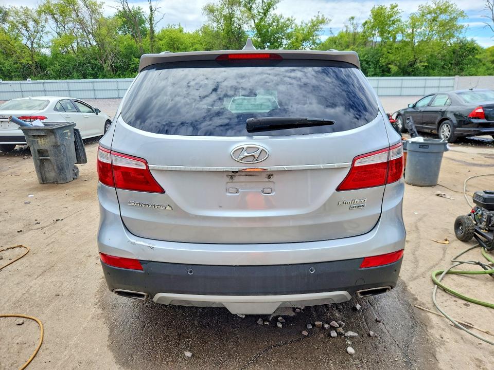 2015 Hyundai Santa fe VIN KM8SR4HFXFU095274 COPART salvage auction — FRONT END, Salvage Title, sold $1,800 on 2026-07-20 (photo 6)