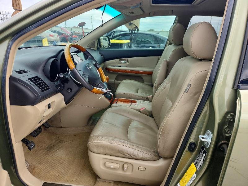 2008 Lexus Rx VIN JTJGW31U382008395 COPART salvage auction — REAR END, Tx - Salvage Vehicle Title, sold $2,300 on 2026-07-14 (photo 7)