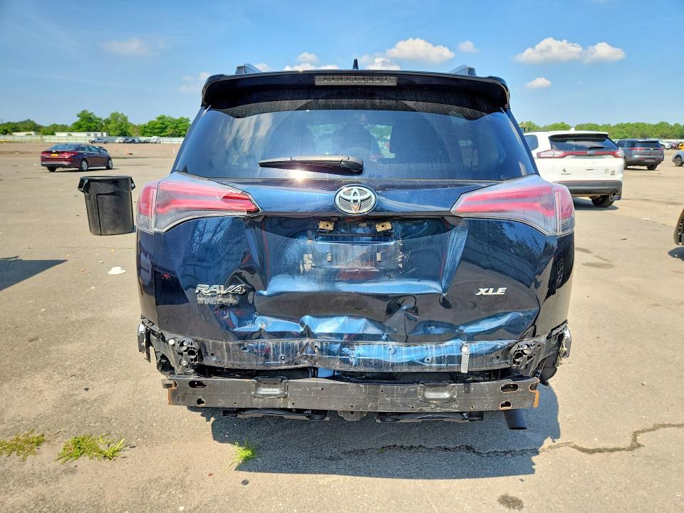 2017 Toyota Rav 4 VIN JTMWFREVXHJ142430 COPART salvage auction — REAR END, Wv - Salvage Certificate, sold $3,900 on 2026-07-22 (photo 6)