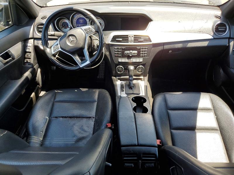 2013 Mercedes-benz C class VIN WDDGF4HB8DR279831 COPART salvage auction — FRONT END, CA - SALVAGE CERTIFICATE, sold $300 on 2026-07-15 (photo 8)
