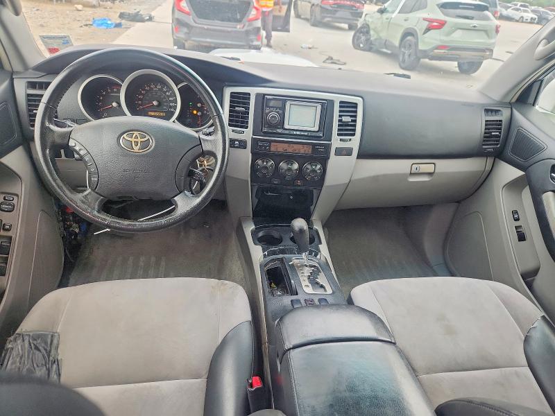 2008 Toyota 4runner VIN JTEZU14R98K019779 COPART salvage auction — WATER/FLOOD, LA - CERT OF TITLE-SALVAGE, sold $150 on 2026-07-29 (photo 8)