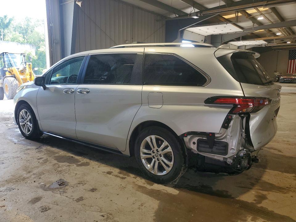 2023 Toyota Sienna VIN 5TDESKFC4PS104785 COPART salvage auction — REAR END, Pa - Certificate Of Salvage, sold $21,700 on 2026-07-08 (photo 2)