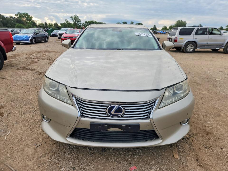 2013 Lexus ES VIN JTHBW1GG9D2007246 COPART salvage auction — REAR END, Il - Salvage Certificate, sold $1,700 on 2026-07-30 (photo 5)