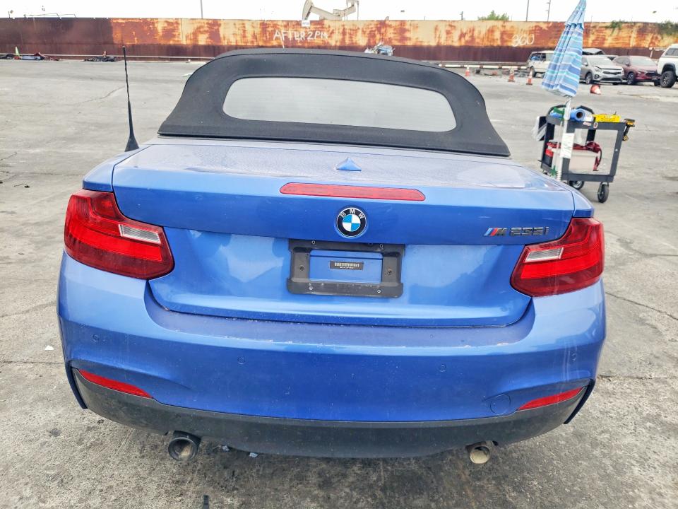 2015 BMW M2 VIN WBA1M1C58FV393521 COPART salvage auction — FRONT END, Ca - Dis/Dlr/Exp Only Clean Title (P), sold $3,050 on 2026-07-24 (photo 6)
