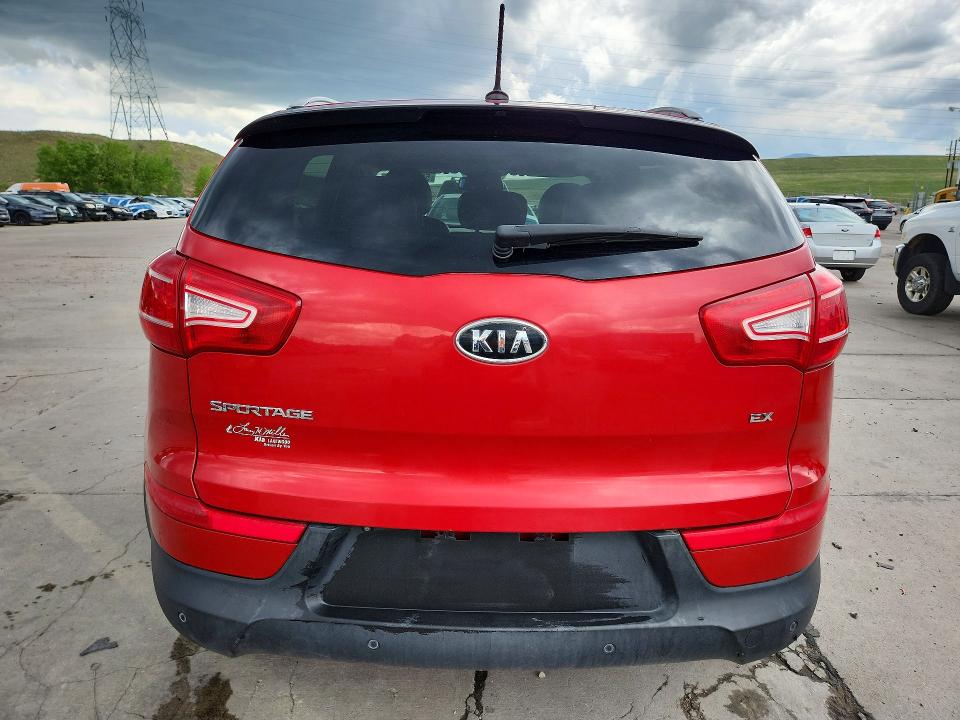 2012 Kia Sportage VIN KNDPCCA23C7250030 COPART salvage auction — FRONT END, Co - Certificate Of Title, sold $1,850 on 2026-07-22 (photo 6)
