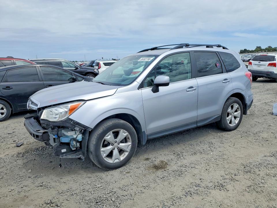 2016 Subaru Forester VIN JF2SJAHC9GH453458 COPART salvage auction — FRONT END, Ca - Cert Of Title-Salvaged, sold $1,400 on 2026-07-28 (photo 1)