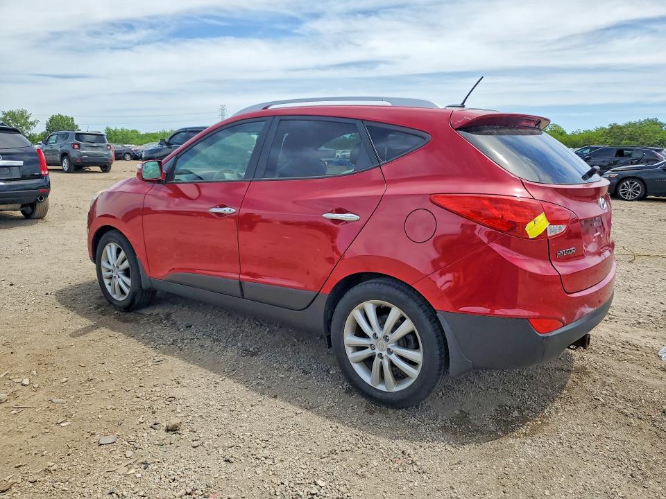 2013 Hyundai VIN KM8JUCAC0DU660102 COPART salvage auction — UNDERCARRIAGE, WI - CERTIFICATE OF TITLE, sold $1,050 on 2026-07-24 (photo 2)