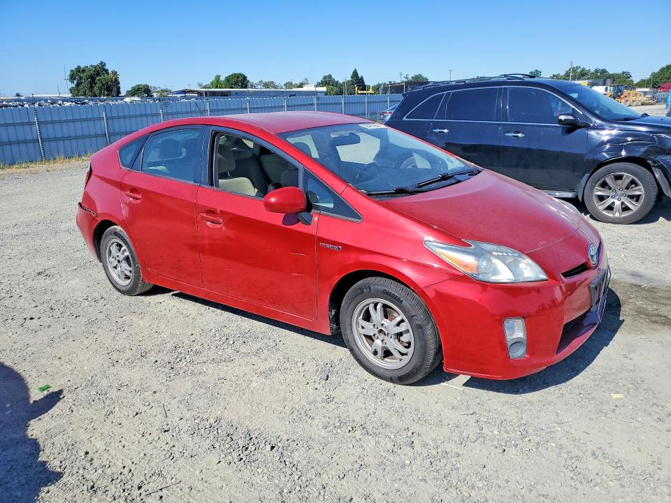 2010 Toyota Prius VIN JTDKN3DU9A0134113 COPART salvage auction — REAR END, CA - SALVAGE CERTIFICATE, sold $1,800 on 2026-07-14 (photo 4)
