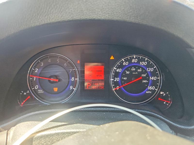 2009 Infiniti G37 VIN JNKCV61F99M353247 COPART salvage auction — FRONT END, NV - SALVAGE TITLE, sold $775 on 2026-07-20 (photo 9)