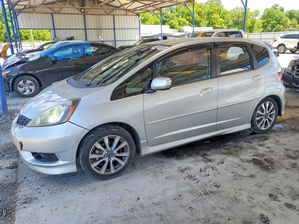 2013 Honda Fit VIN JHMGE8H52DC056605 COPART salvage auction — SIDE, Ga - Cert Of Title-Salvage, sold $1,000 on 2026-07-09 (photo 1)