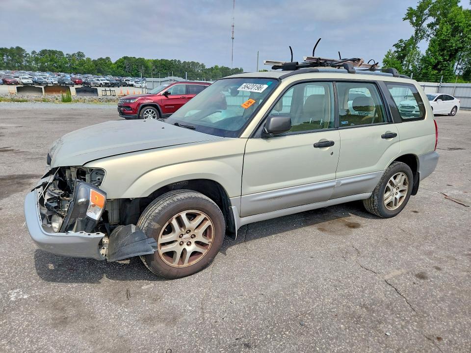 2005 Subaru Forester VIN JF1SG67625H708041 COPART salvage auction — FRONT END, Nc - Salvage Certificate Of Title, sold $250 on 2026-07-28 (photo 1)